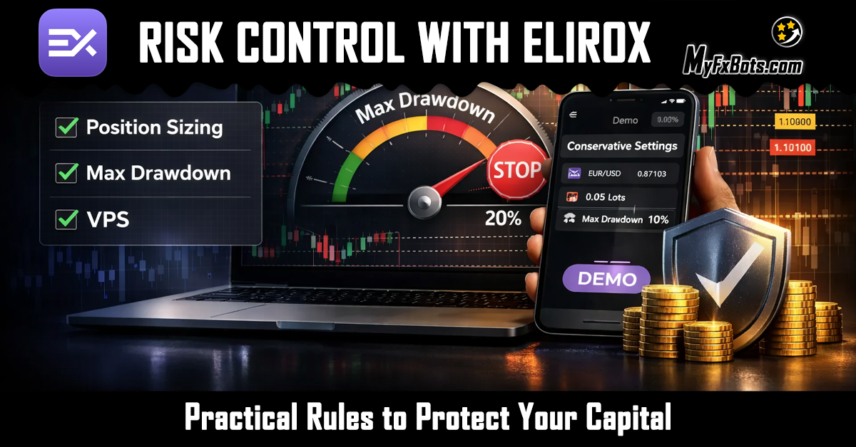ضوابط المخاطر مع Elirox: قواعد عملية لحماية رأس المال